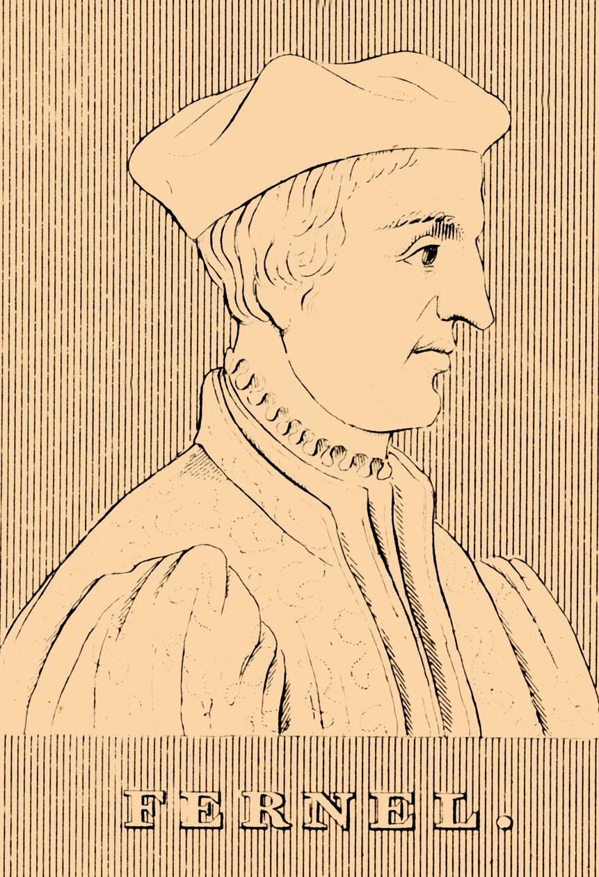 Fernel, 1497-1558, 1830. av Unbekannt