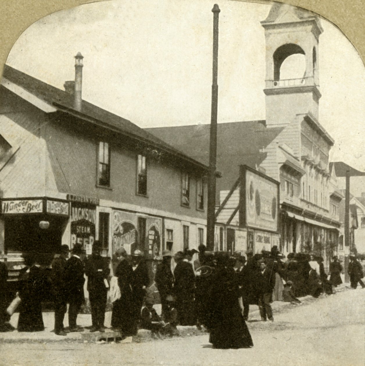 Fergelanding fra Oakland, 1906. av Unbekannt