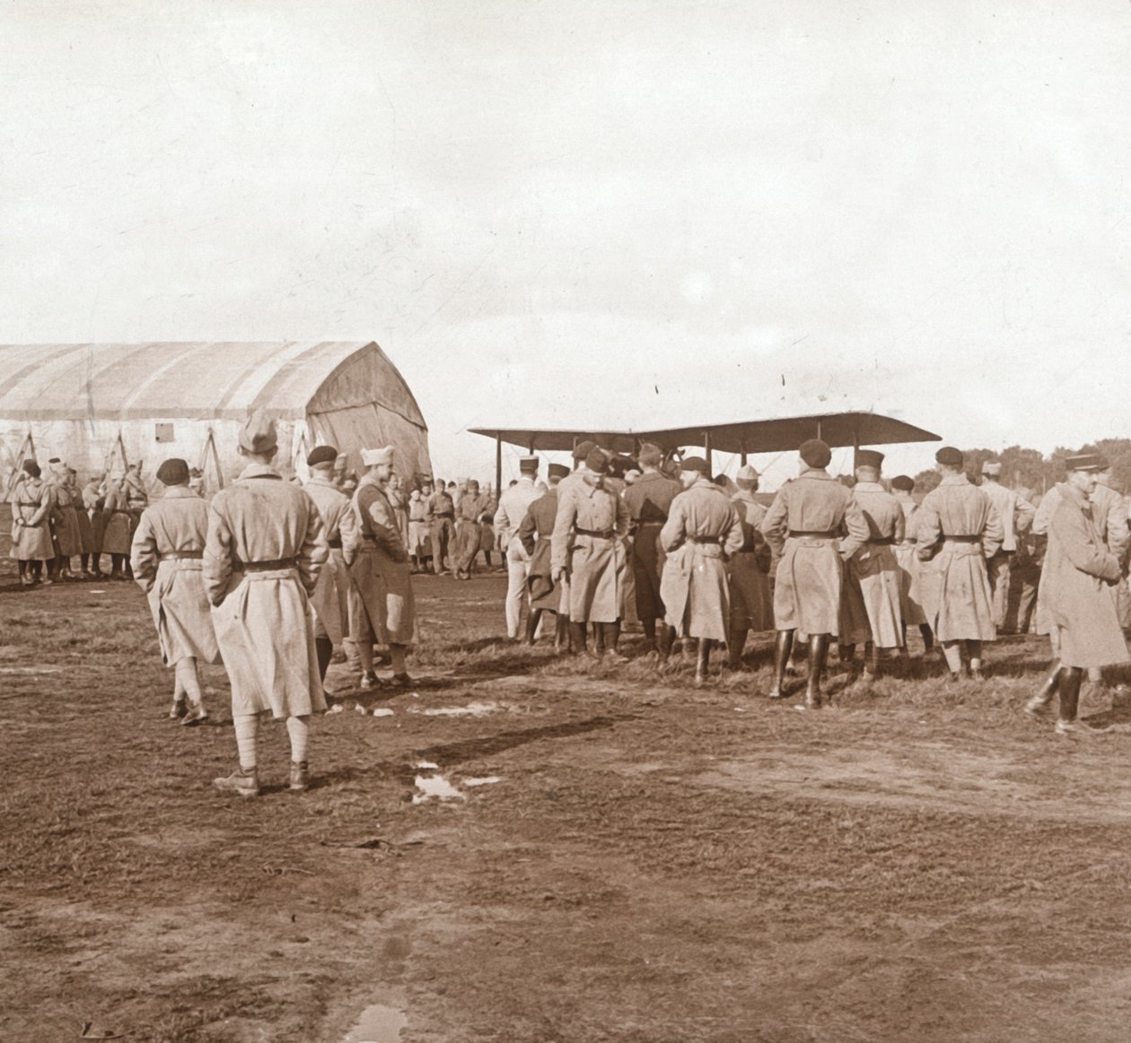 Jagerfly som tar av, c1914-c1918 av Unbekannt
