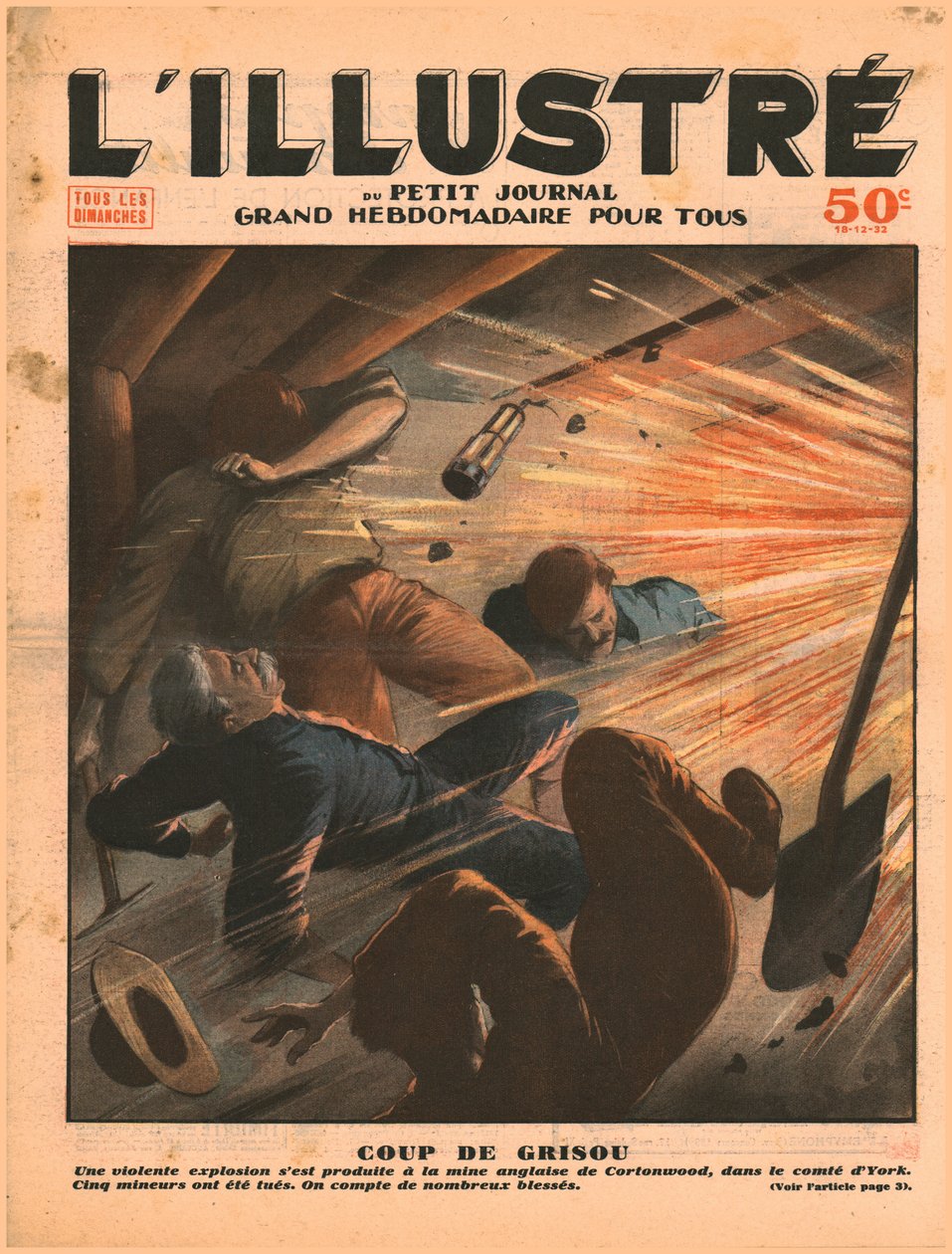 Branneksplosjon, 1932. av Unbekannt