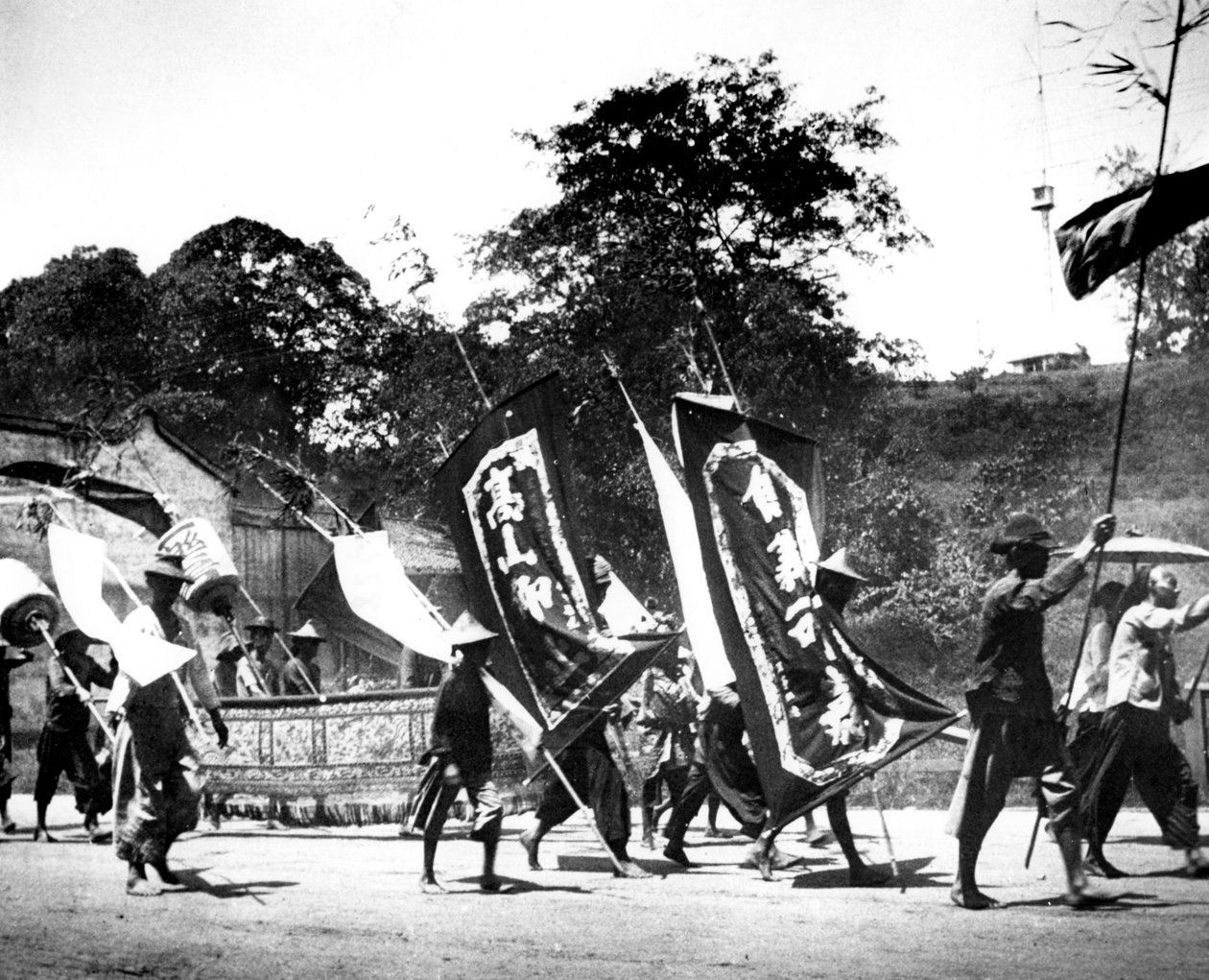 Flaggbærere, Singapore, 1900 av Unbekannt