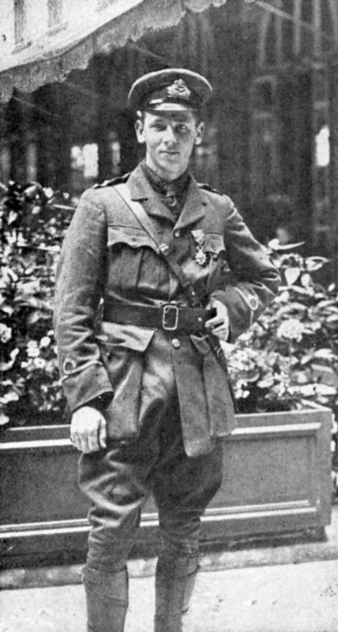 Flyløytnant Rex Warneford VC, britisk pilot, 1915 av Unbekannt