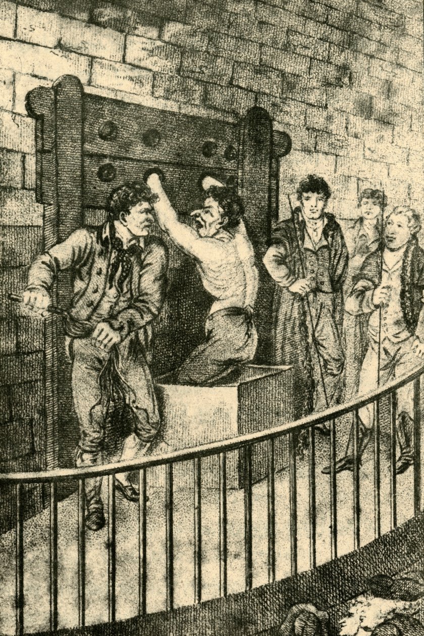 Pisking ved Old Bailey, 1809, 1925. av Unbekannt