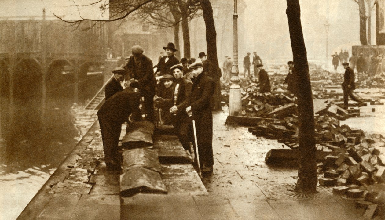 Flom i London, 1928, 1935. av Unbekannt