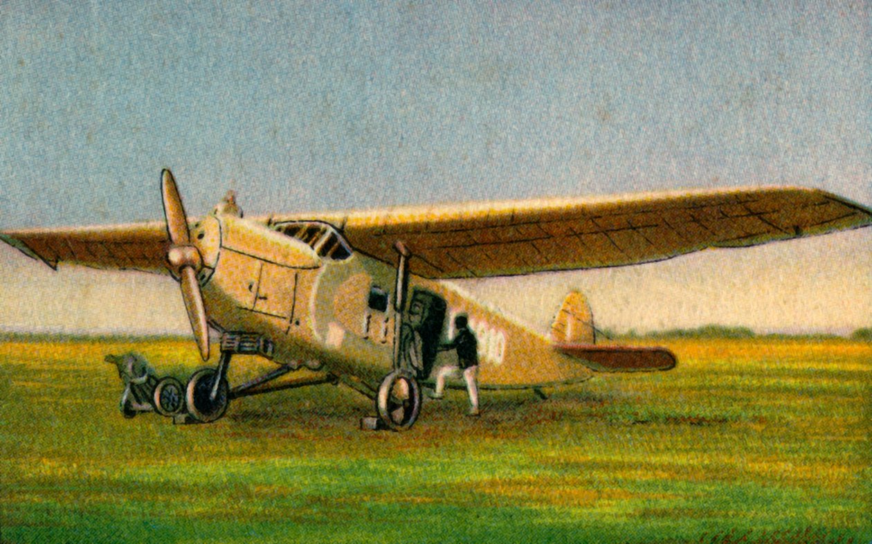 Focke-Wulf A32 Bussard passasjerfly, 1932. av Unbekannt