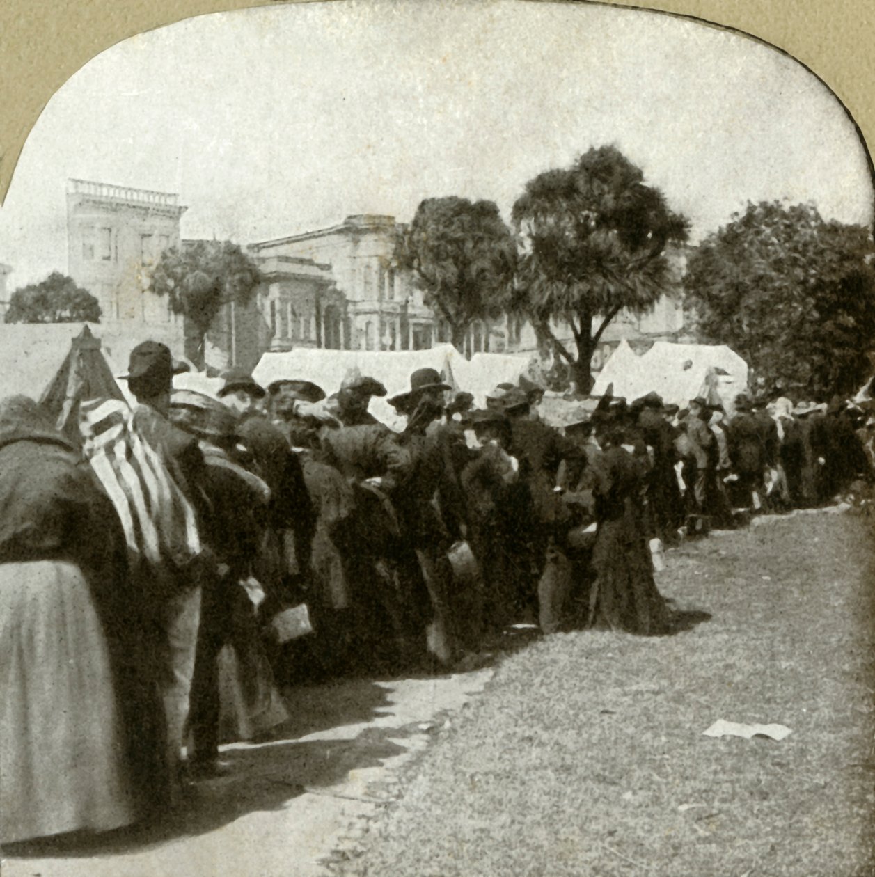 Danner brødlinje ved Jefferson Square, 1906. av Unbekannt