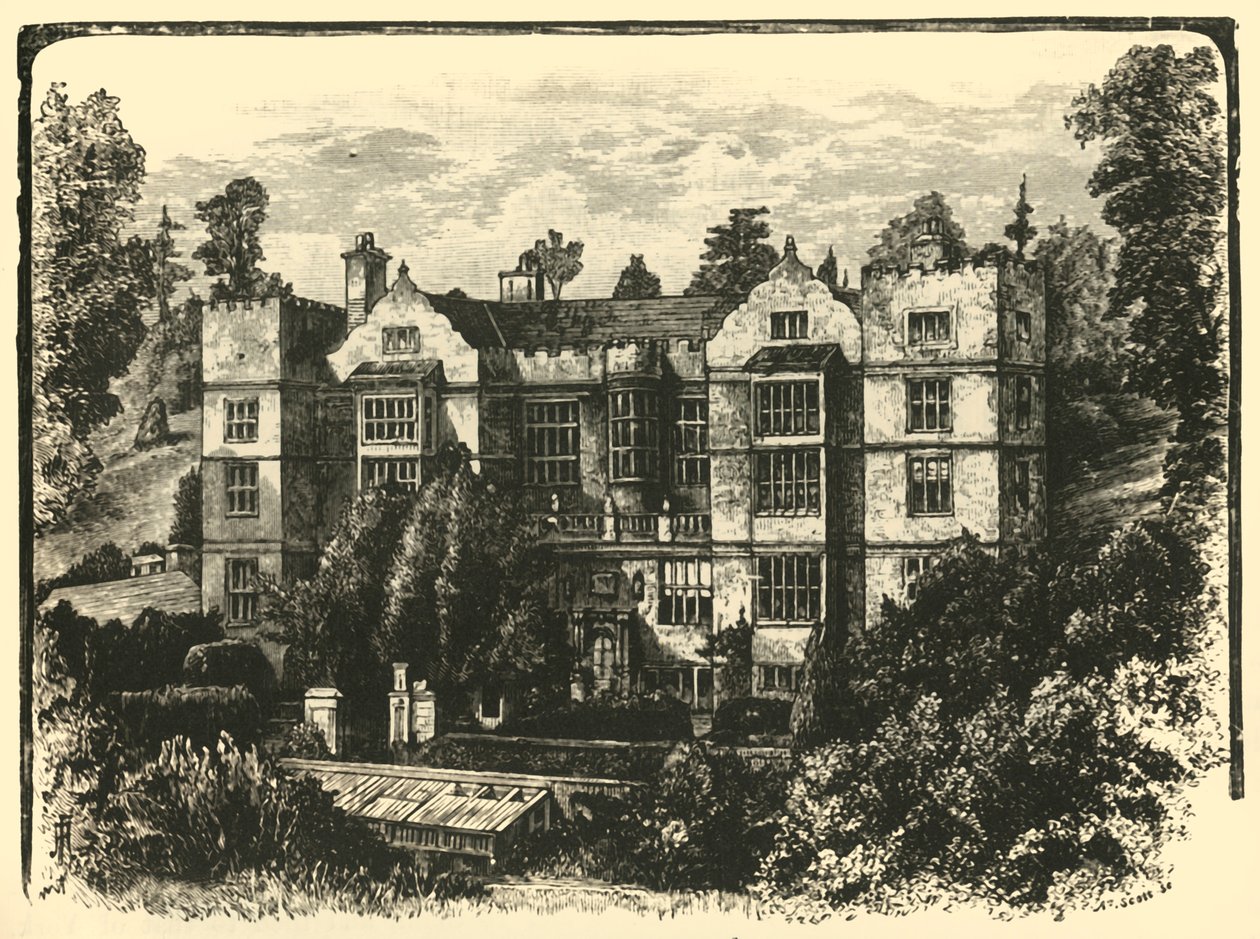 Fountains Hall, 1898. av Unbekannt