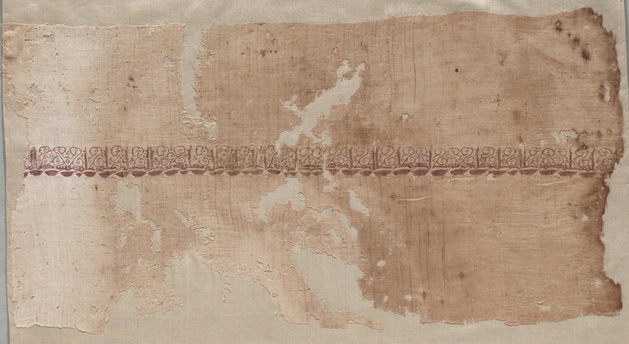 Fragment av en Tiraz, 1036 - 1044. av Unbekannt