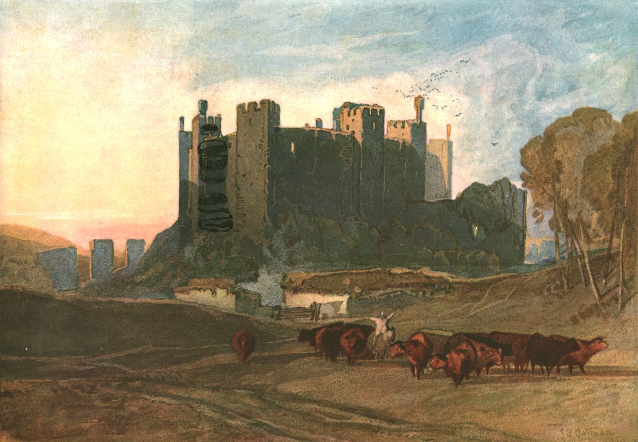 Framlingham Castle, 1828, ca 1900. av Unbekannt