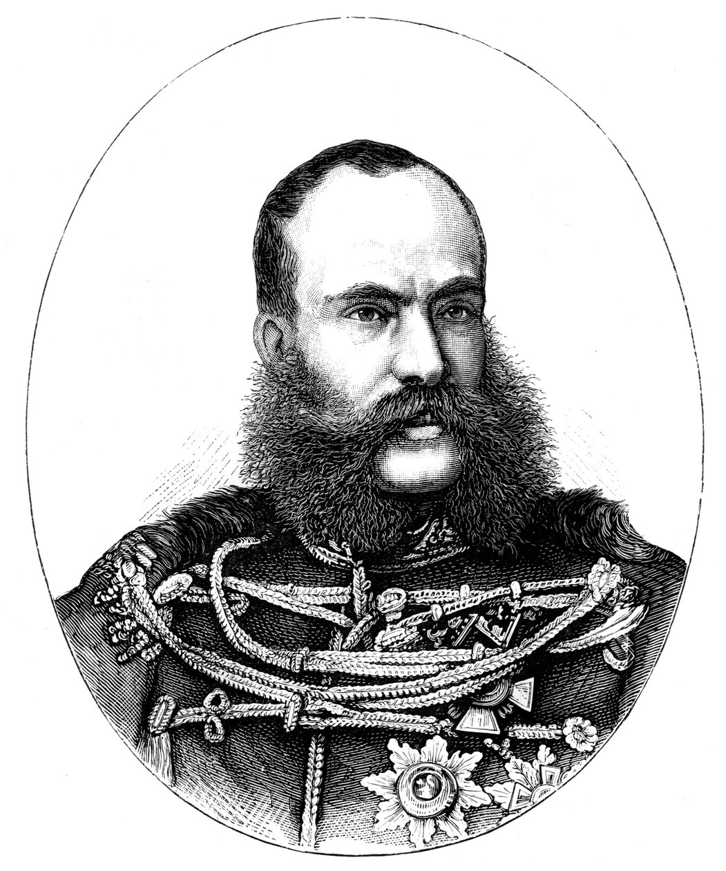 Franz Joseph I 1830-1916, keiser av Østerrike av Unbekannt