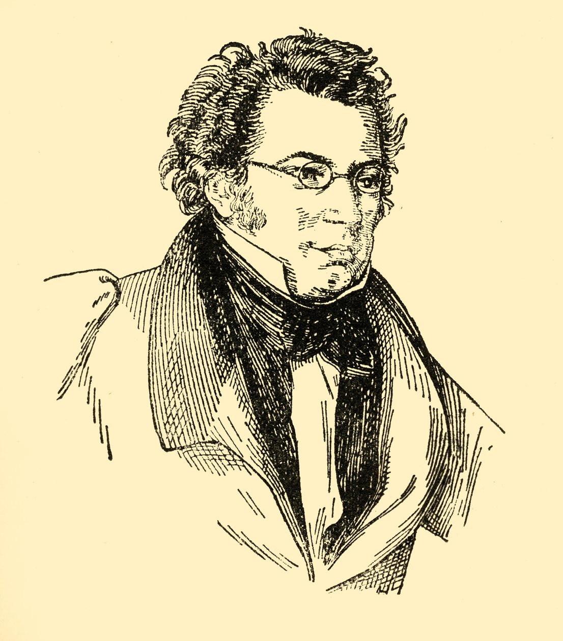 Franz Schubert, 1933. av Unbekannt