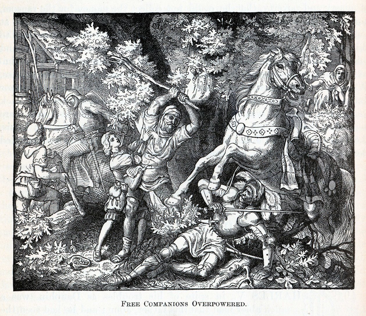 Free Companions Overpowered, 1882 av Unbekannt