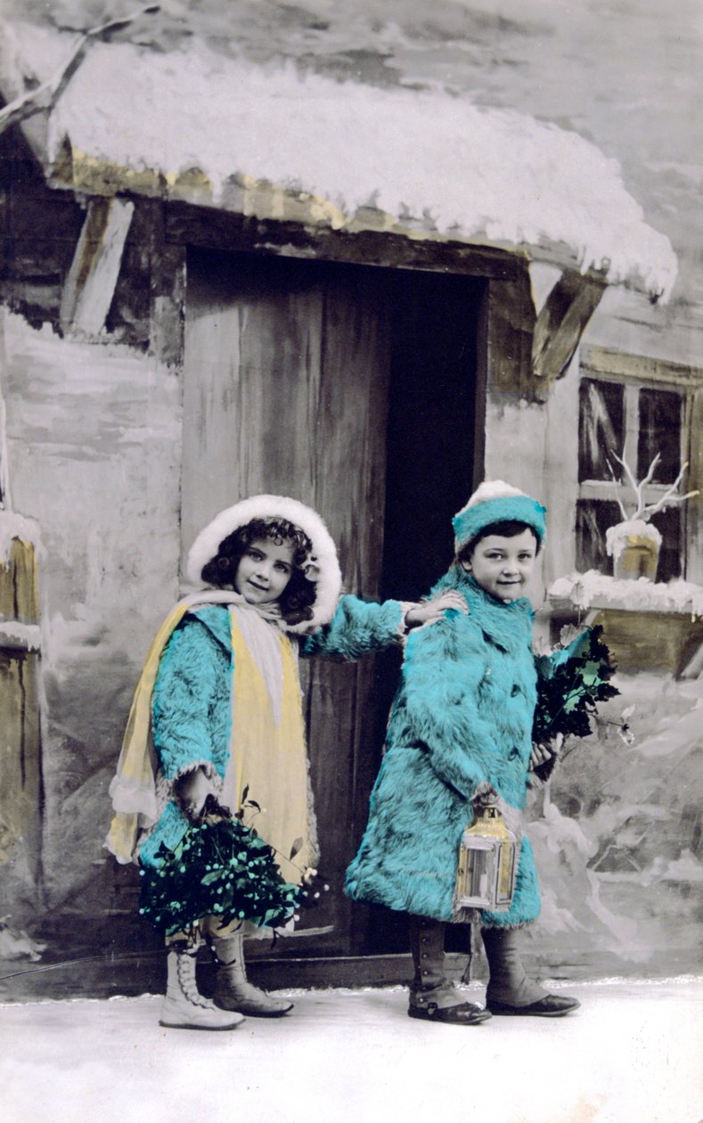 Fransk postkort, c1900 av Unbekannt