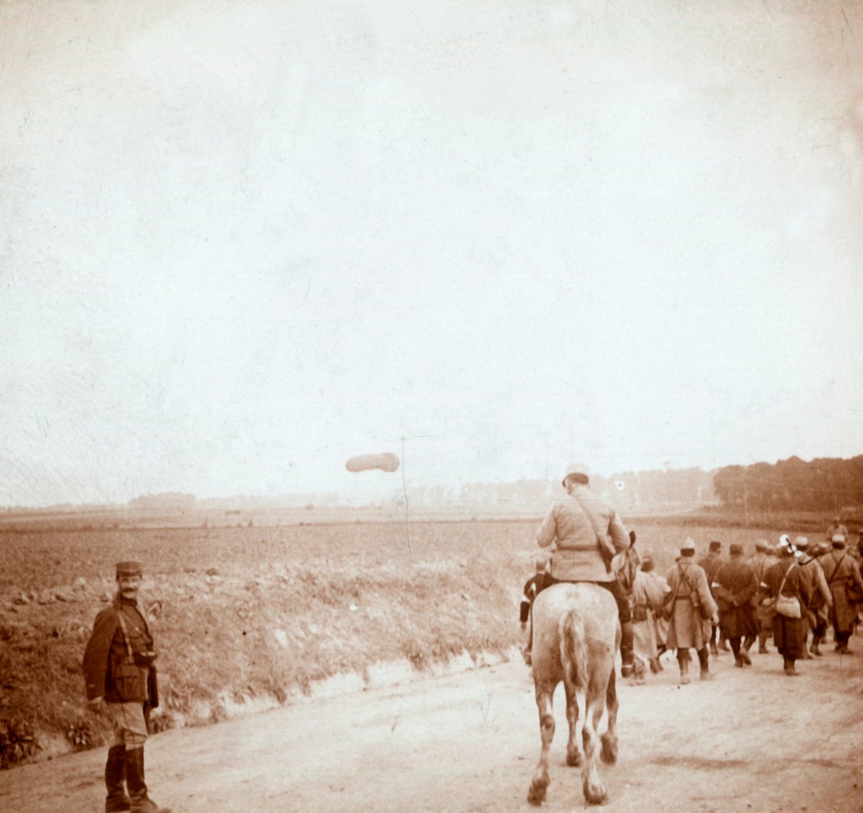 Franske soldater, c1914-c1918 av Unbekannt