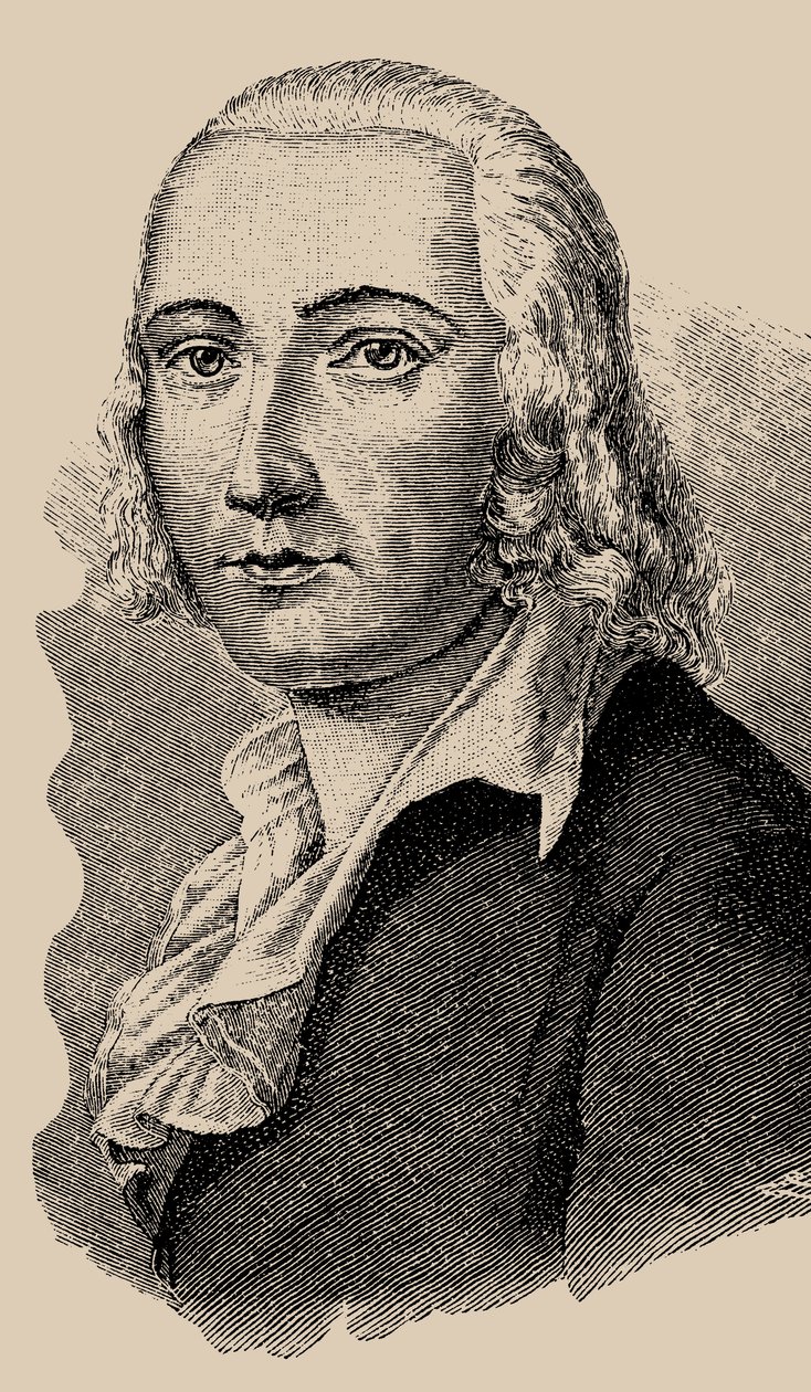 Friedrich Hölderlin 1770-1843. av Unbekannt
