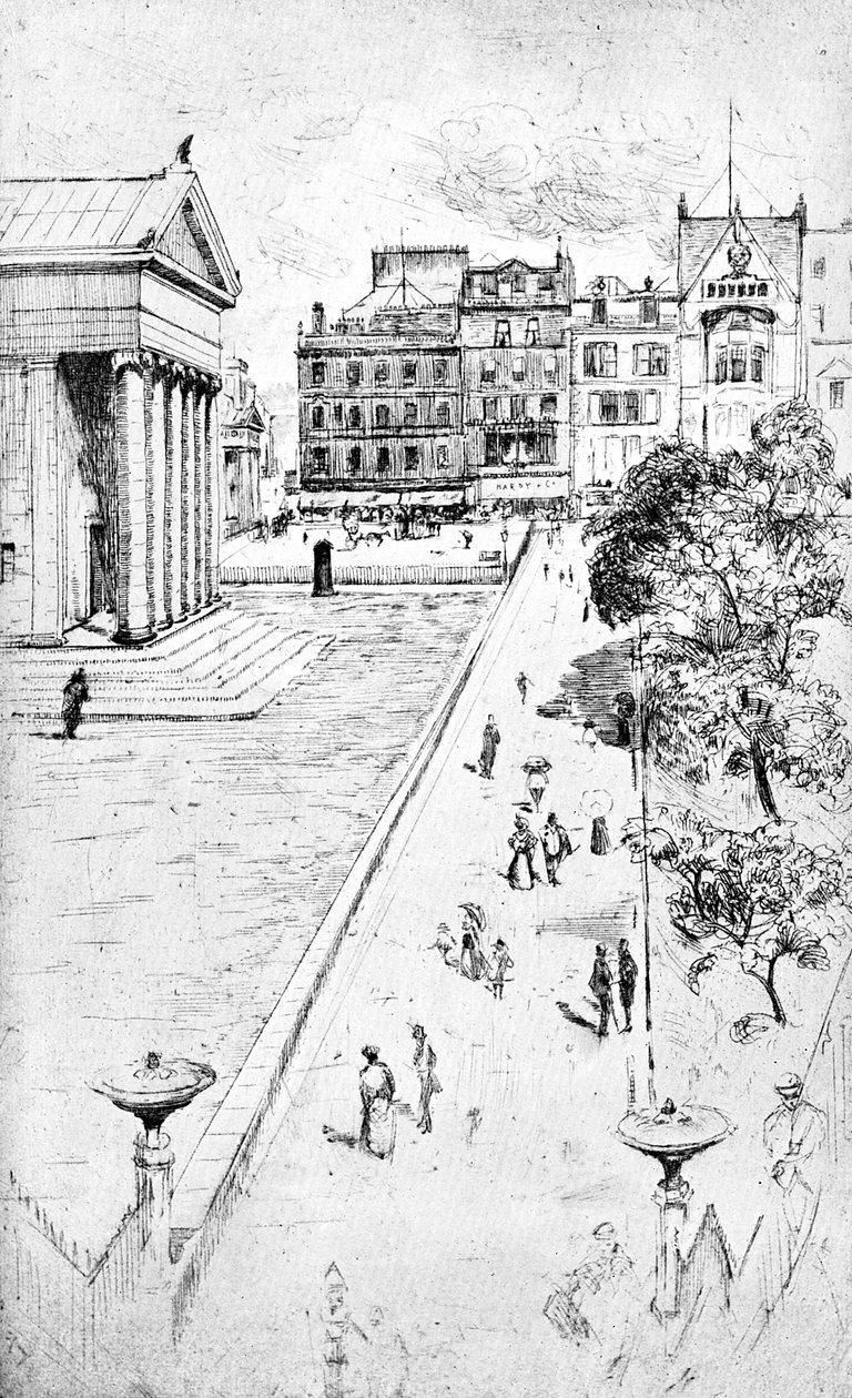 Fra Steps of the Mound, Edinburgh, 1900 av Unbekannt