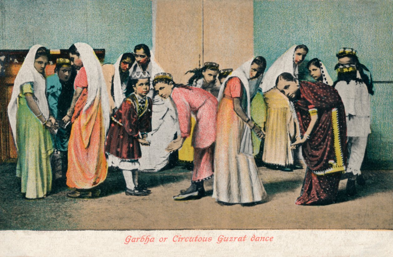 Garbha eller Circutous Gurzat-dans, c1910 av Unbekannt