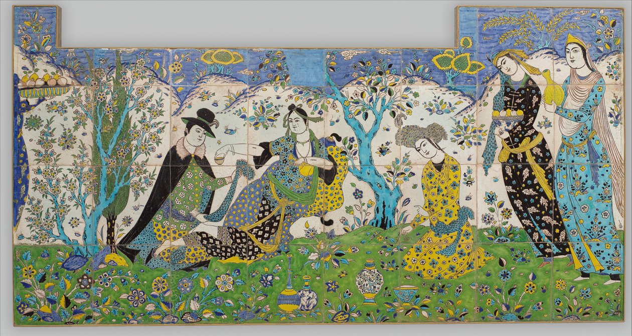 Hagesamling, Iran, 1640-50. av Unbekannt