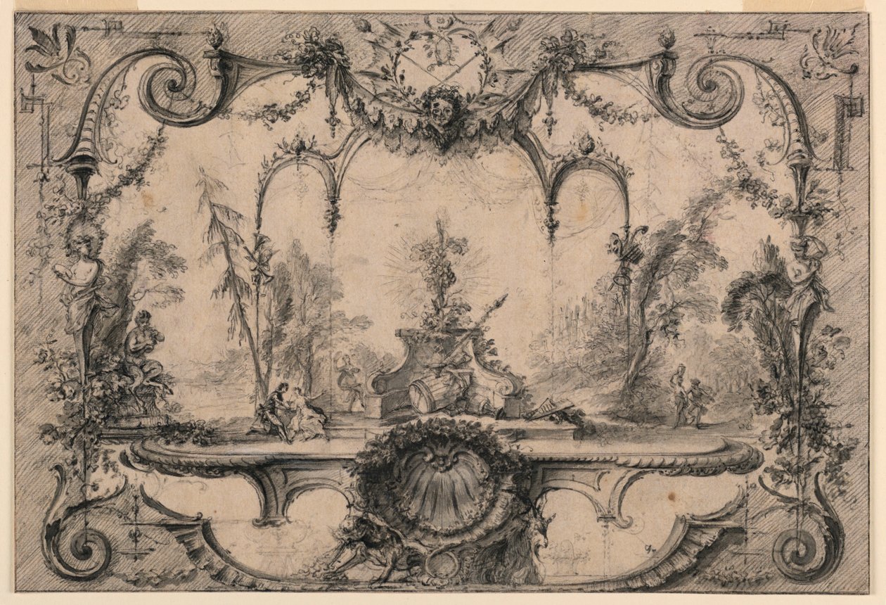 Gardens of Bacchus av Unbekannt