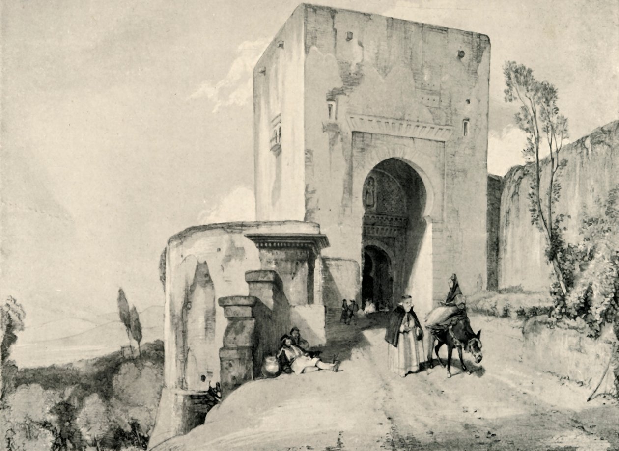 Gate of Justice, 1800-tallet, 1907. av Unbekannt