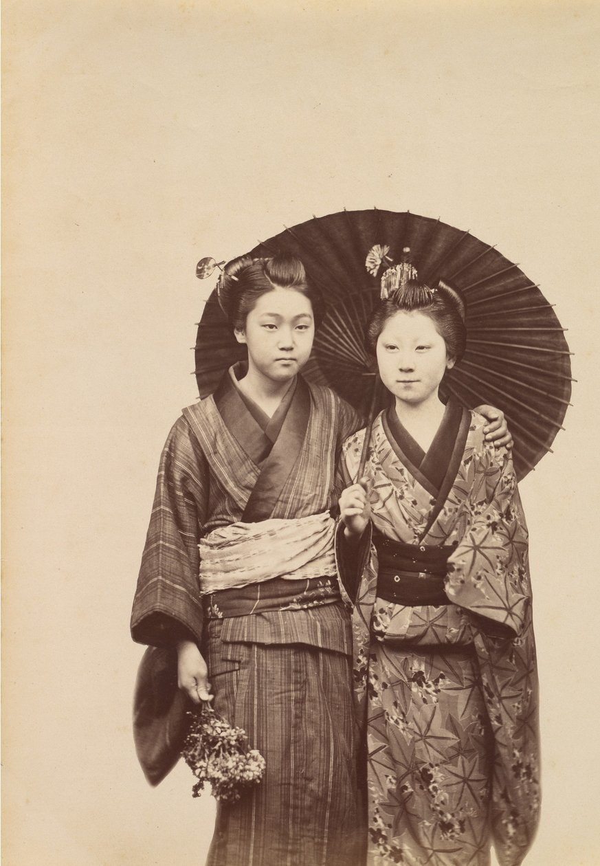 [Geisha Girls], ca. 1880. av Unbekannt