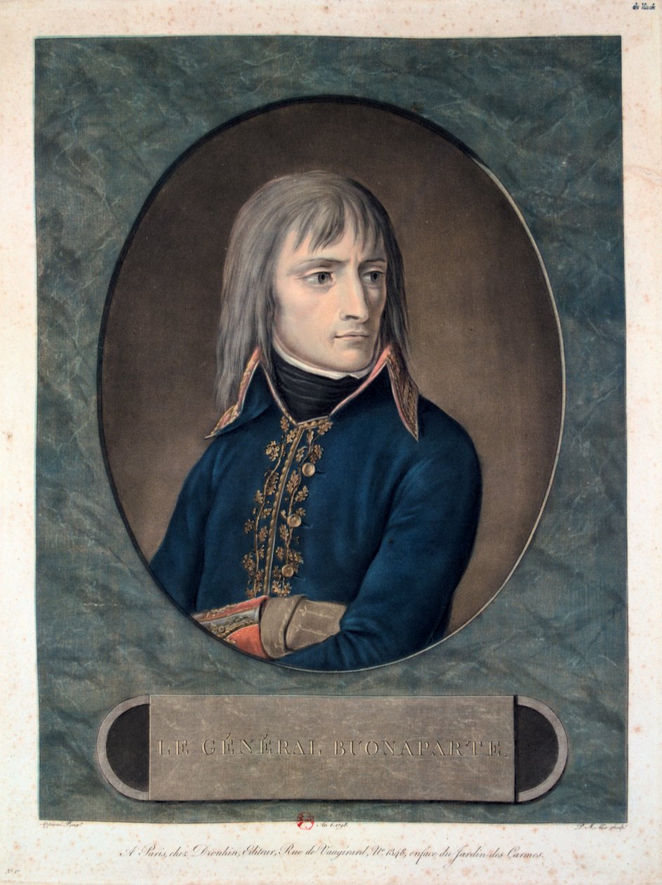 General Bonaparte, 1798 av Unbekannt