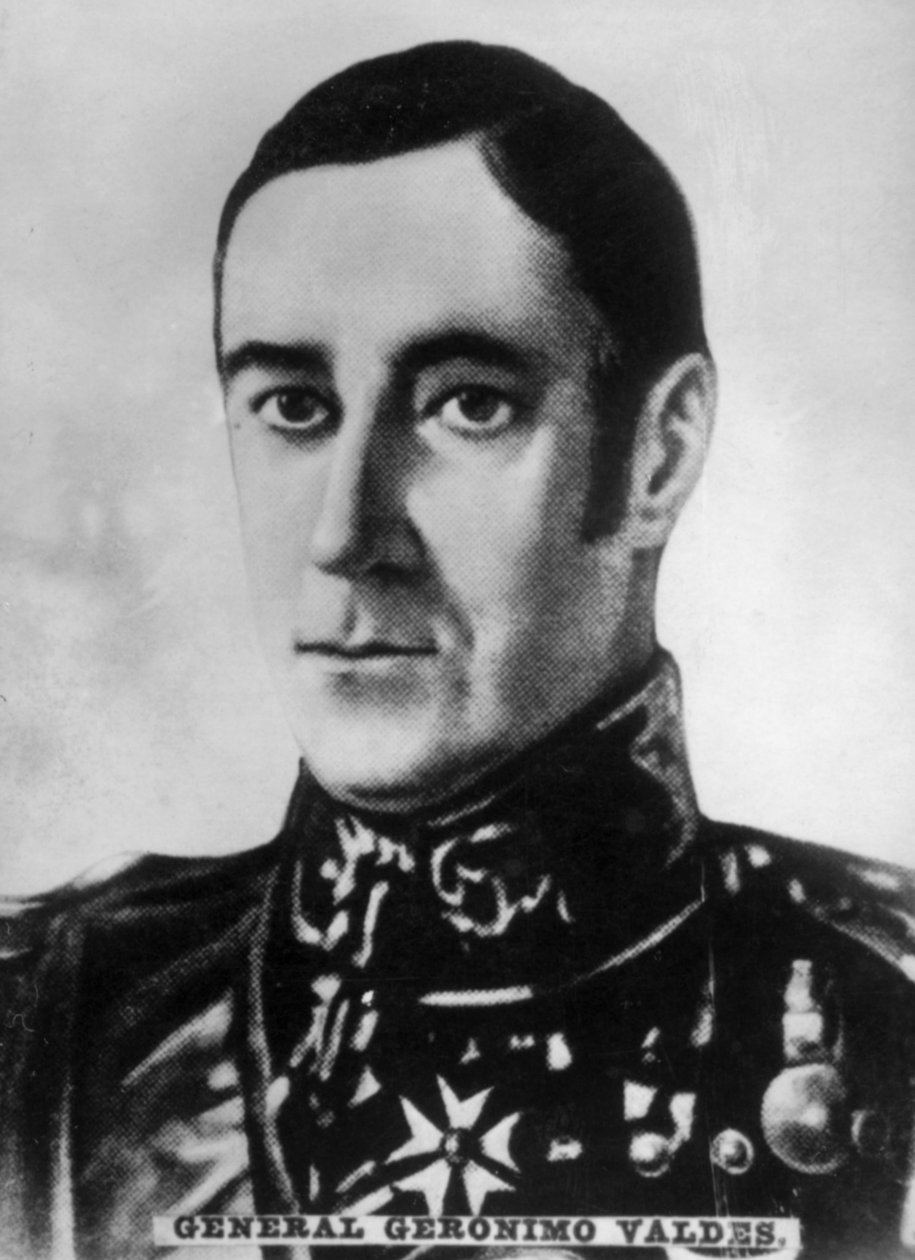 General Geronimo Valdes av Unbekannt