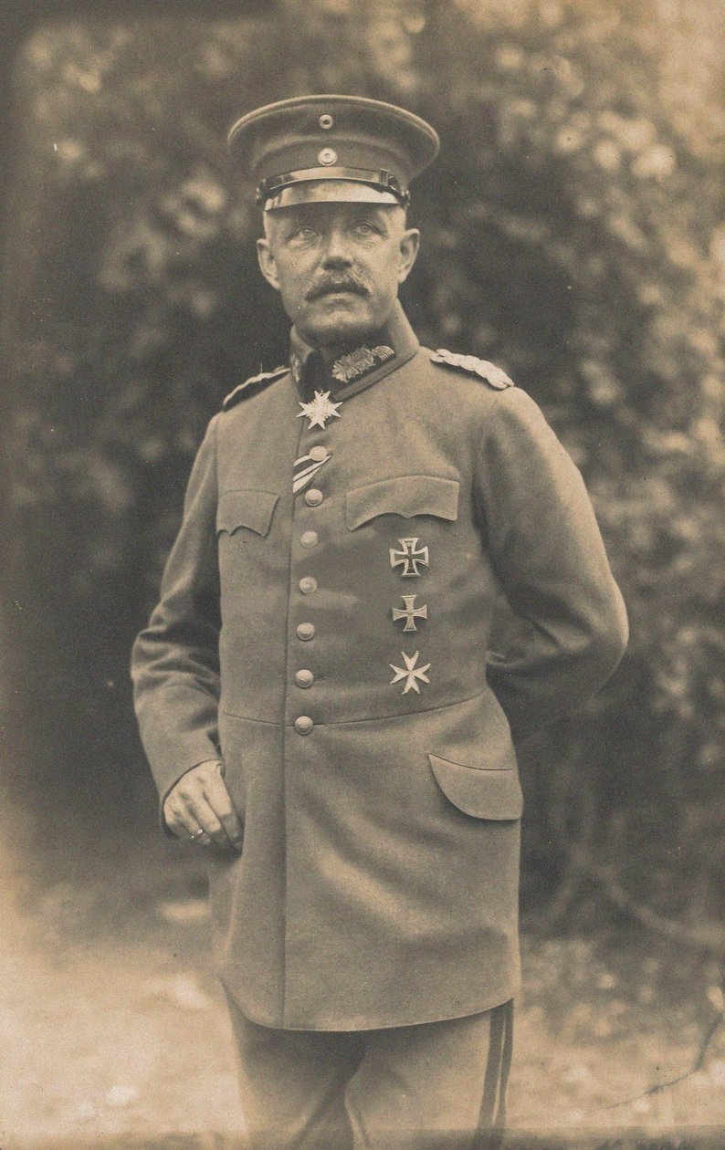 General Johannes von Busse 1862-1936, 1918. av Unbekannt