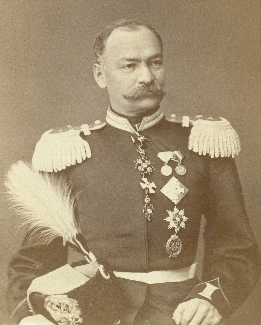 General Nikolai Petrovich Yanow. av Unbekannt