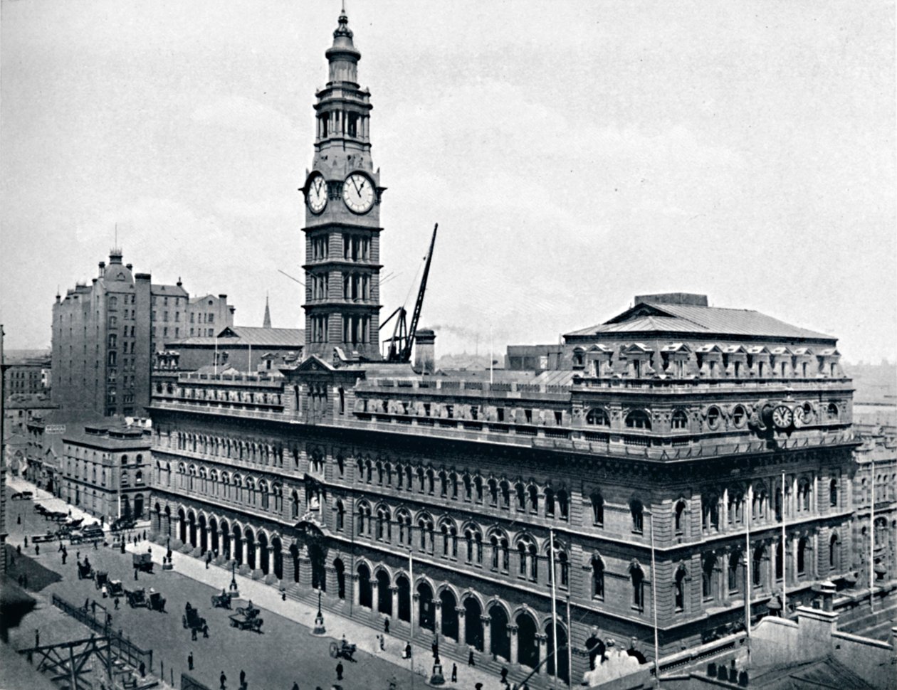 General Post Office, Sydney, c1900. av Unbekannt