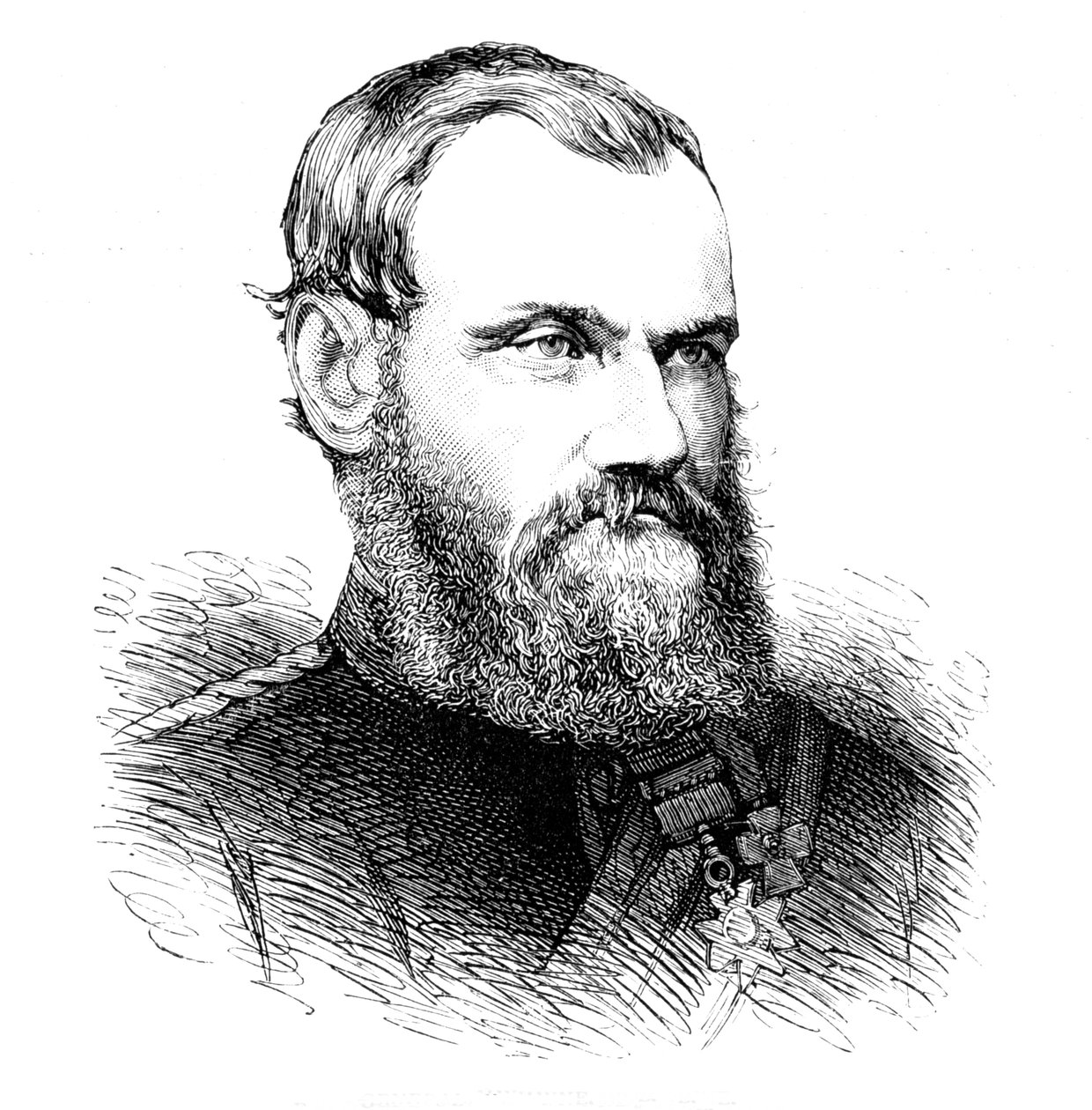General Sir Samuel Browne, c1880 av Unbekannt