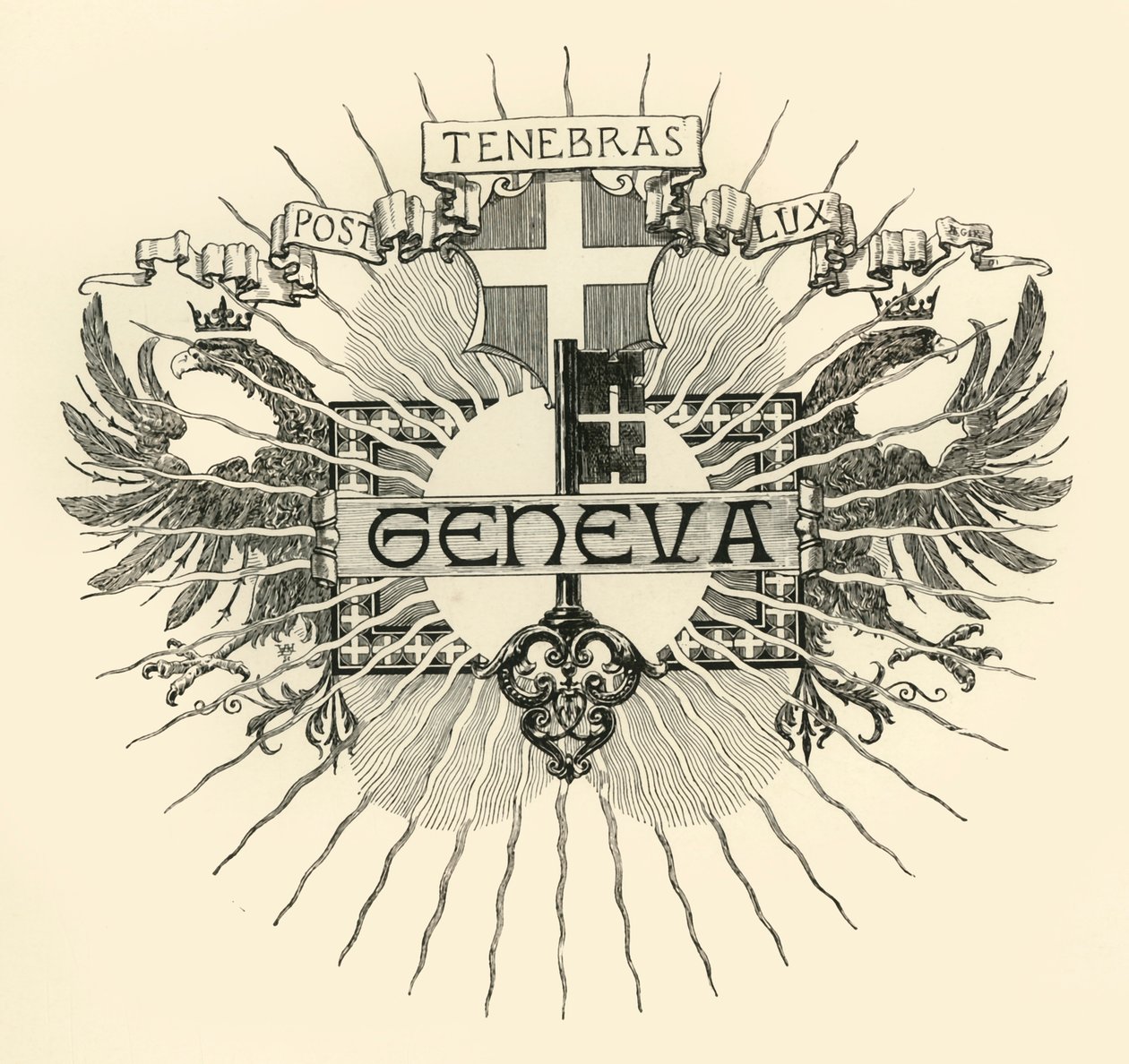 Genève, 1891. av Unbekannt