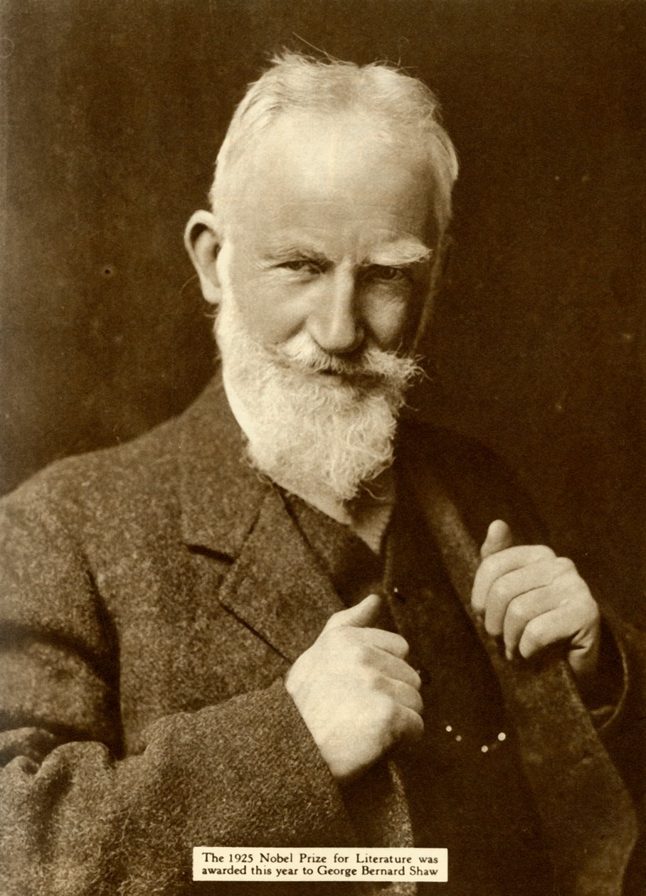 George Bernard Shaw, 1926, 1935. av Unbekannt