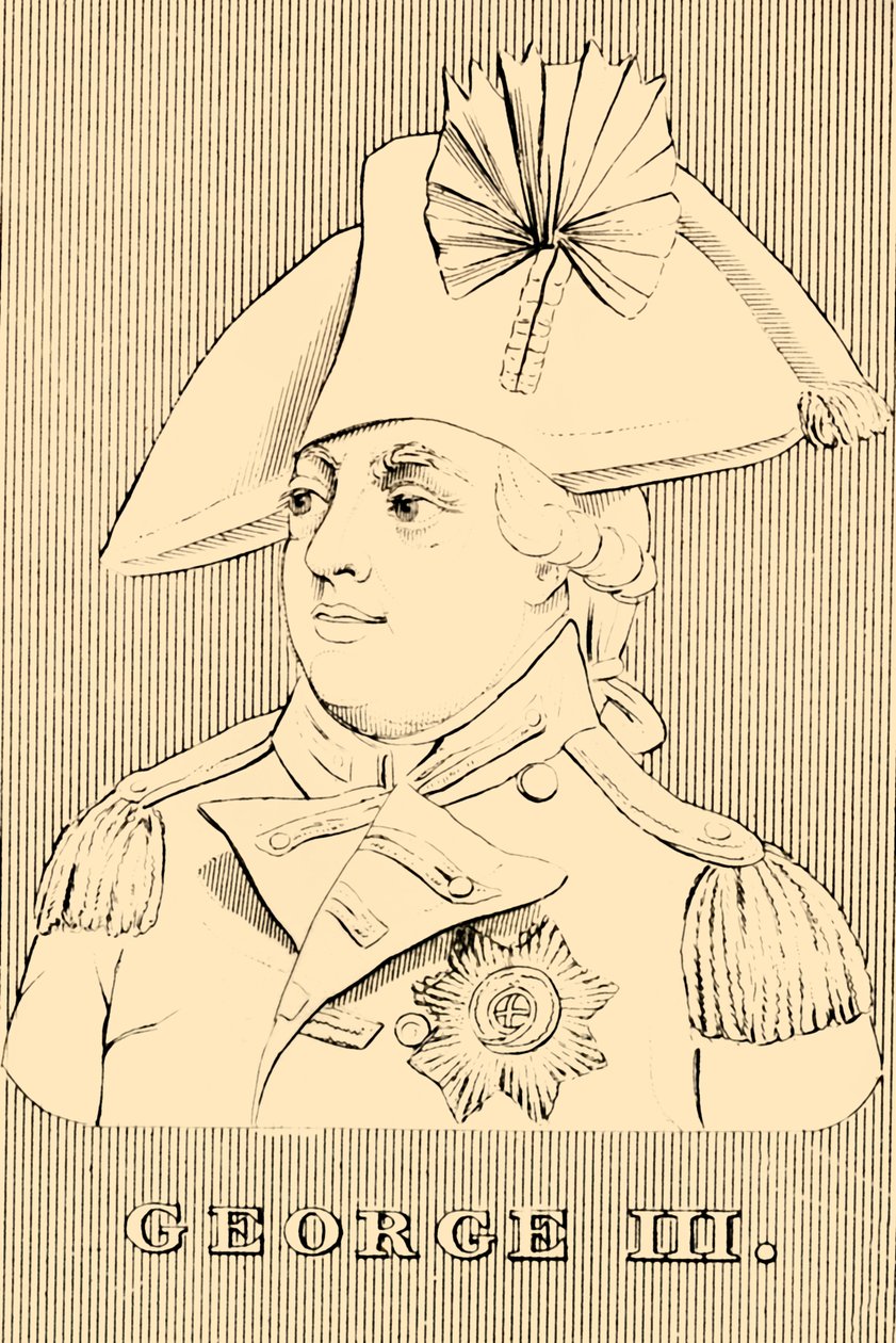 George III, 1738-1820, 1830. av Unbekannt