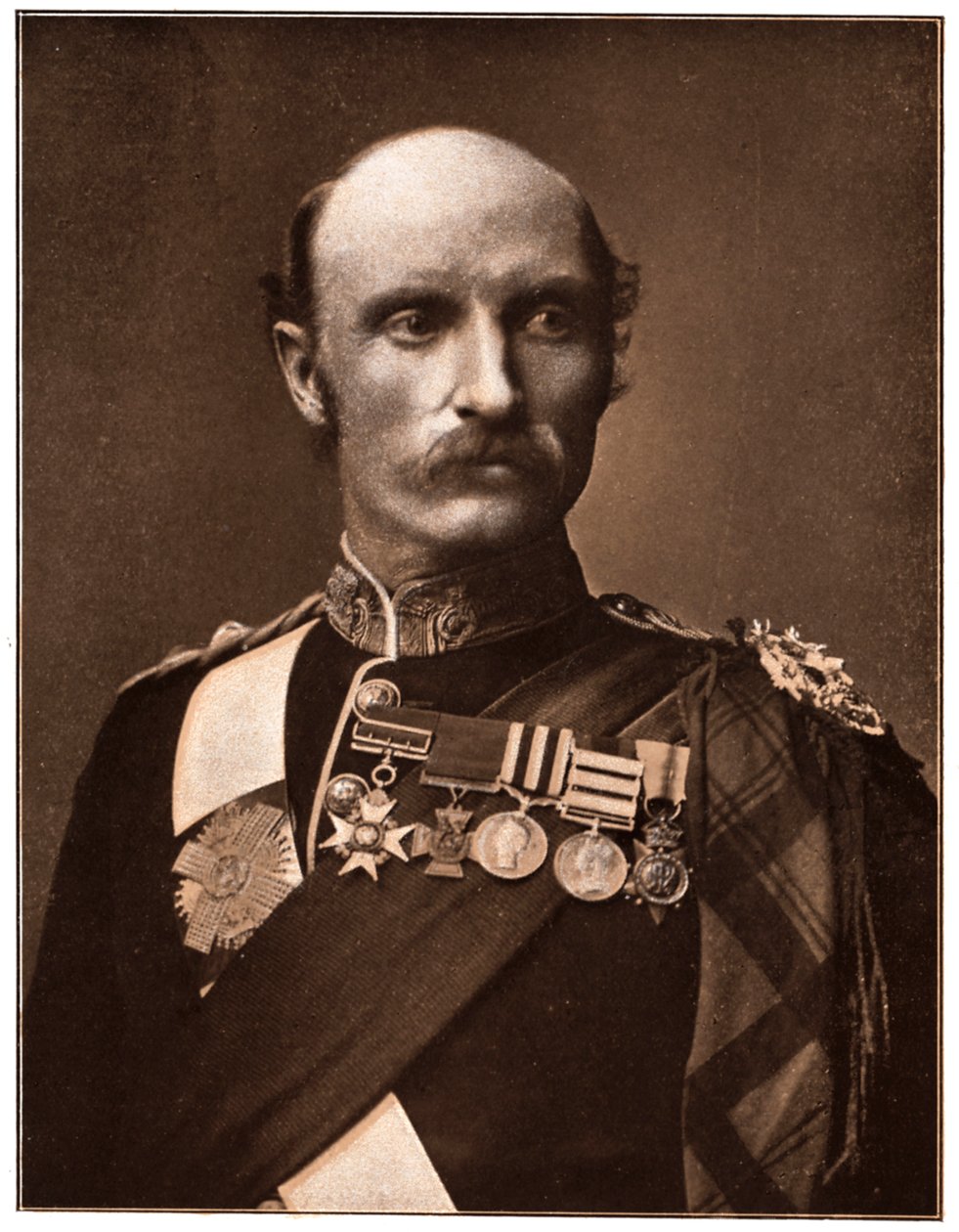 George Stuart White , britisk soldat, 1900 av Unbekannt
