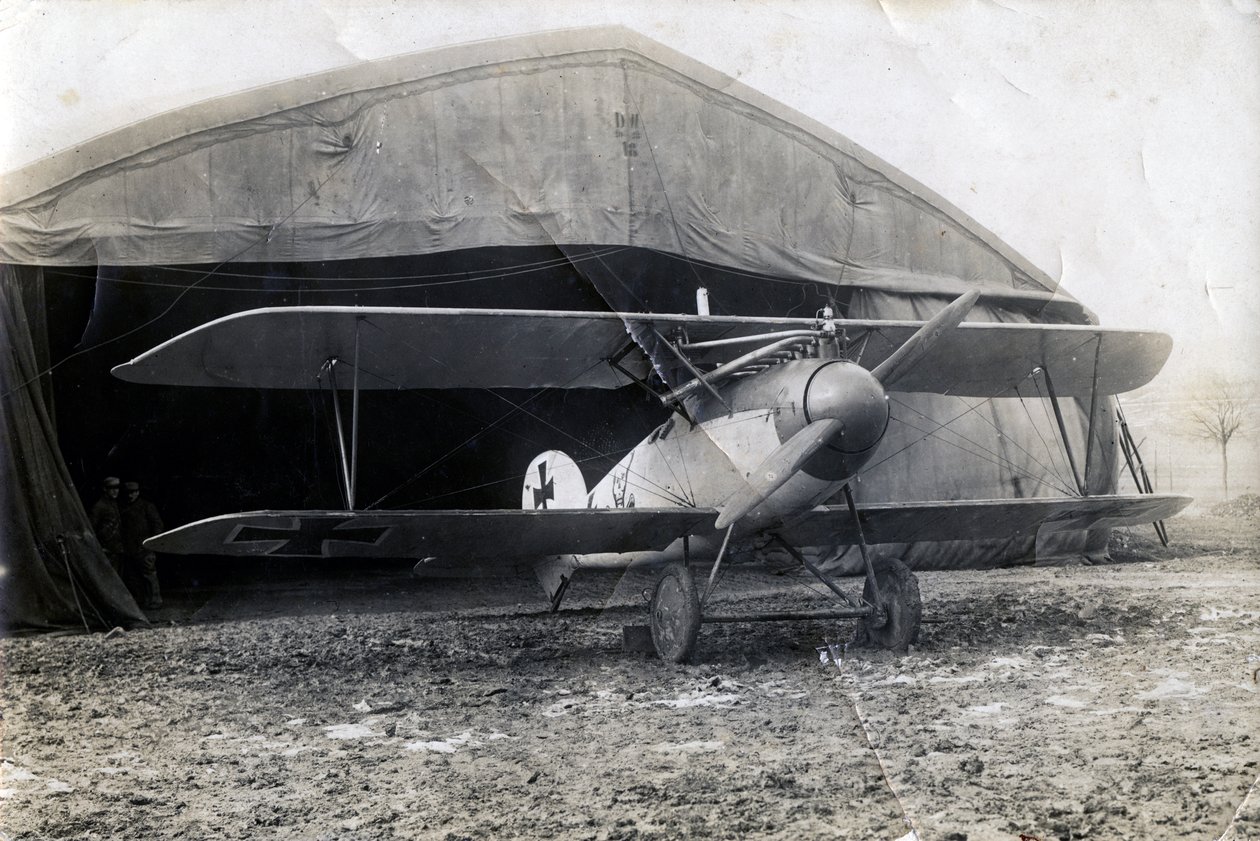Tyske Albatros DV, Souilly, Frankrike, 2. januar 1918 av Unbekannt