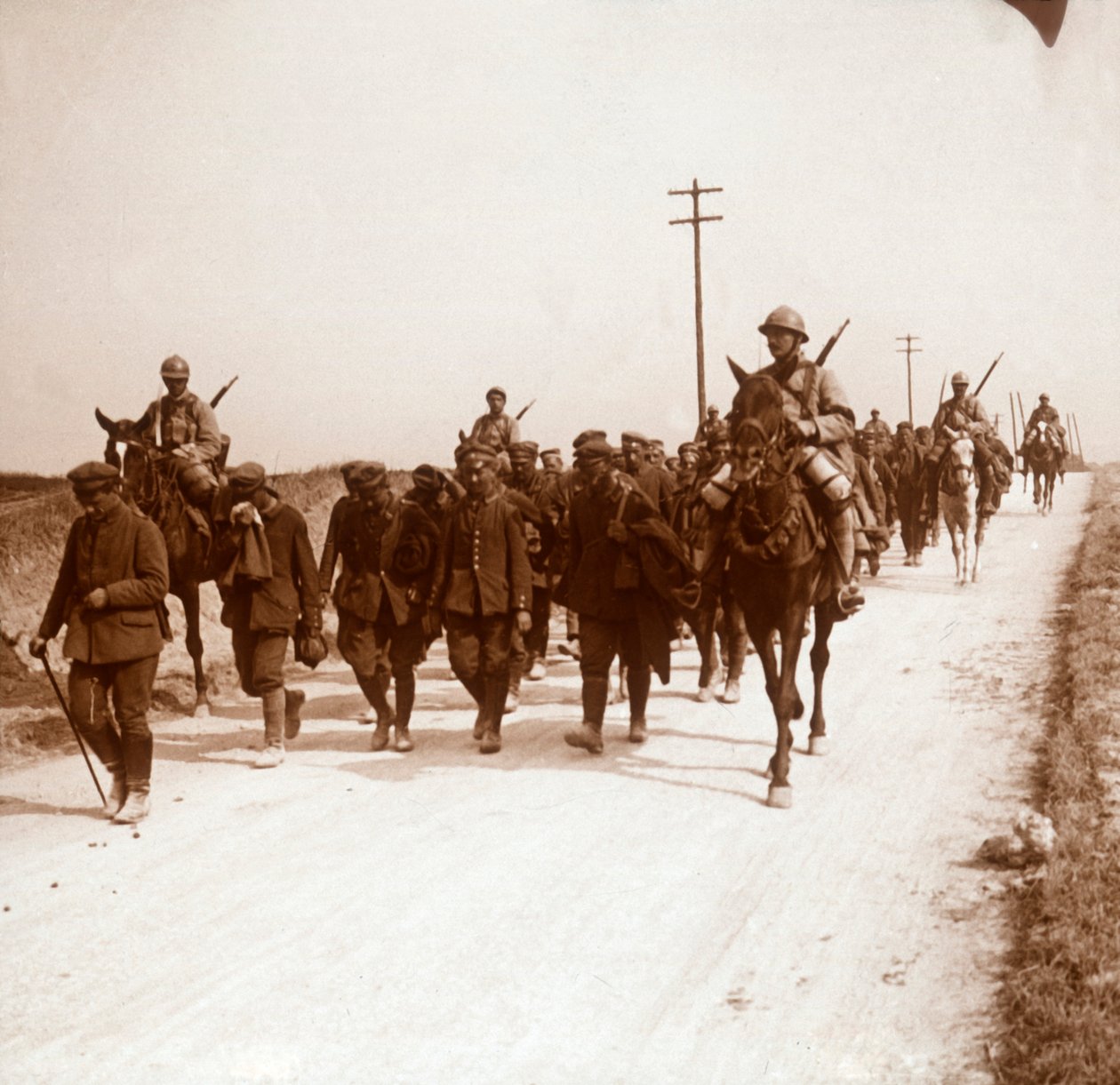 Tyske fanger, c1914-c1918 av Unbekannt