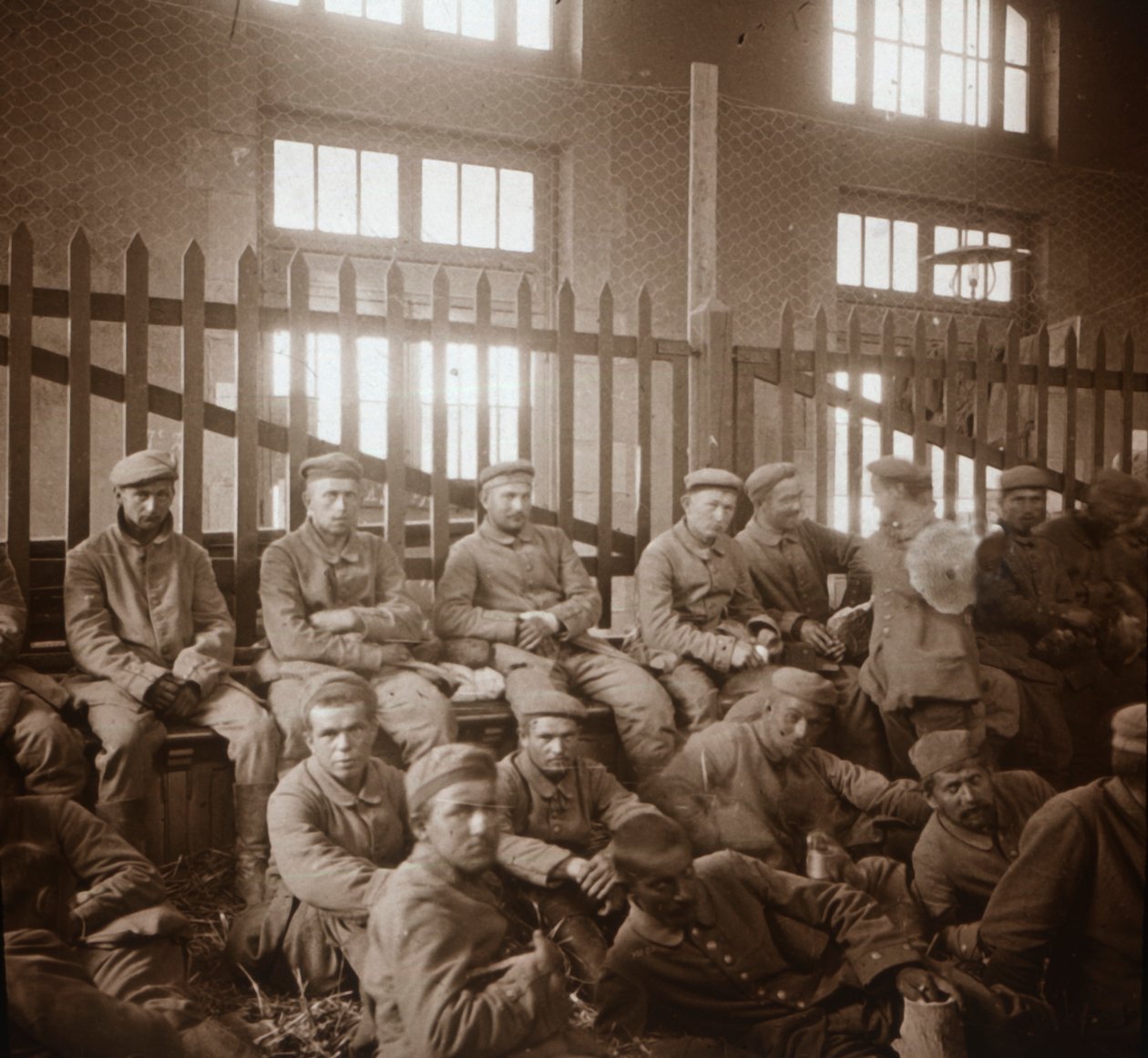 Tyske krigsfanger, c1914-c1918 av Unbekannt