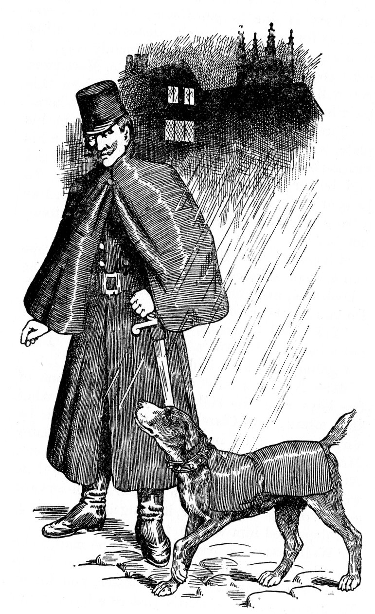 Gent politihund, 1907. av Unbekannt
