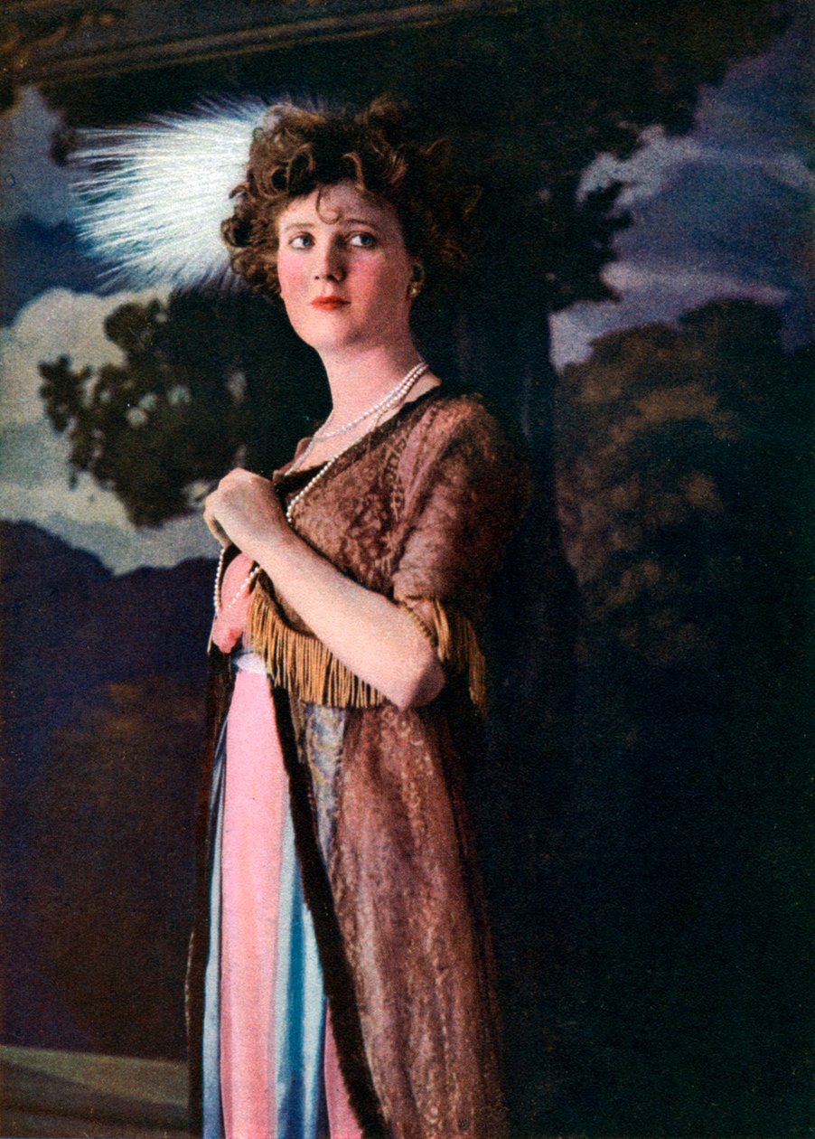 Gina Palerme, skuespiller og danser, 1911-1912 av Unbekannt