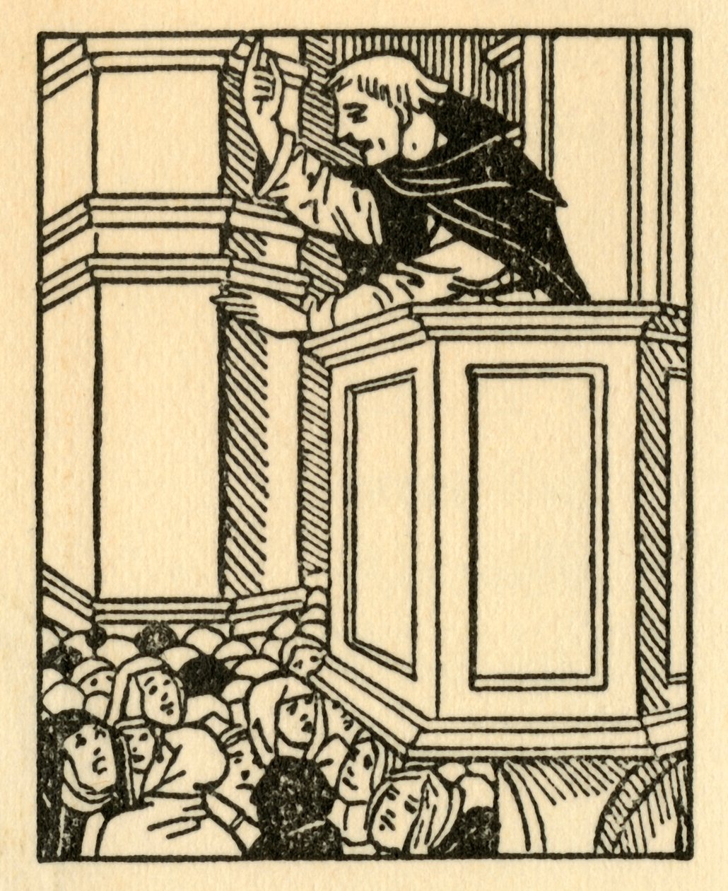 Girolamo Savonarola, 1933. av Unbekannt