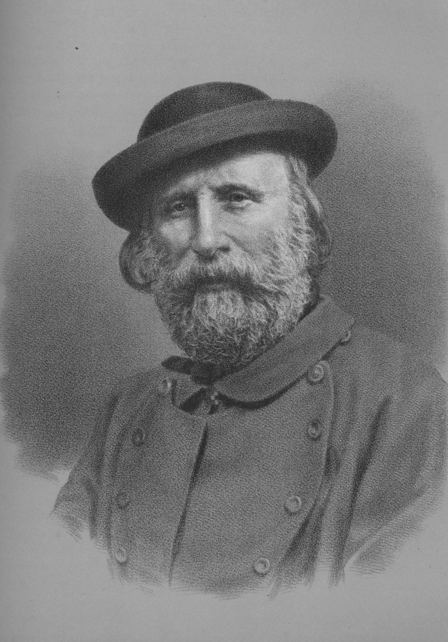 Giuseppe Garibaldi , italiensk soldat og politiker, 1860-tallet 1936 av Unbekannt