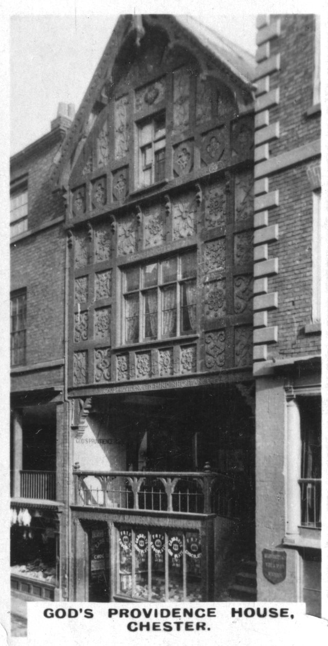 Gods Providence House, Chester, ca 1920-tallet av Unbekannt