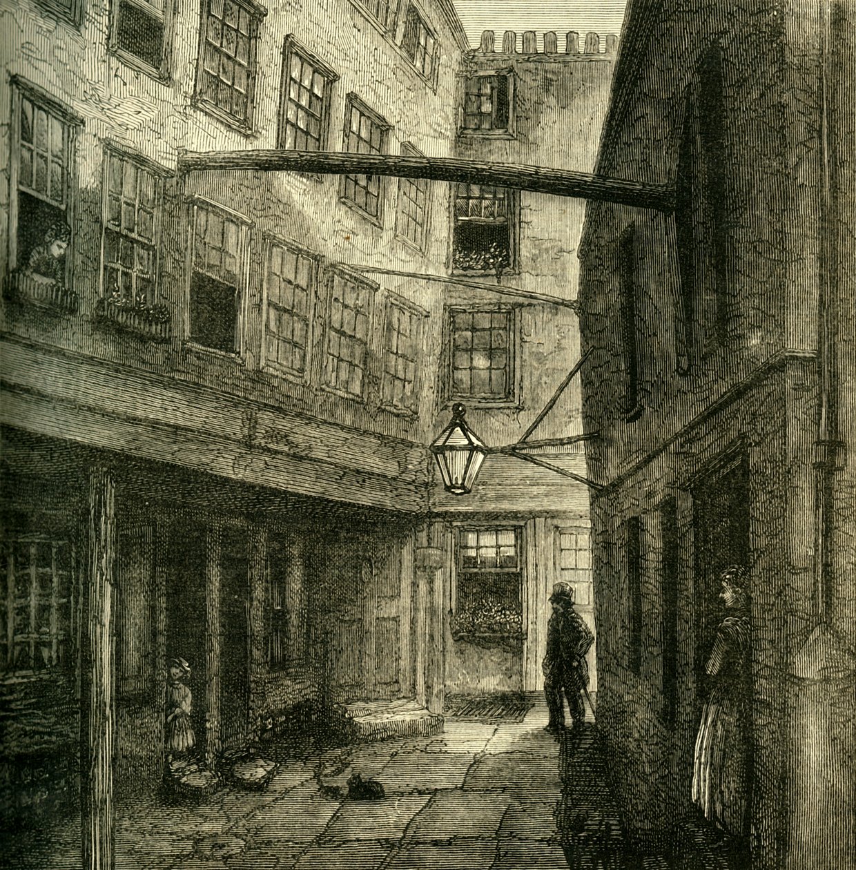 Gylne bygninger, 1881. av Unbekannt