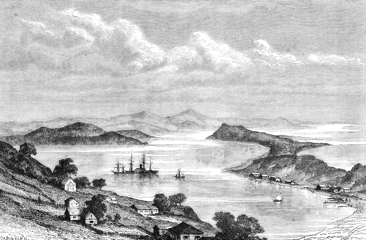 Golden Horn Bay, Russland, 1895 av Unbekannt
