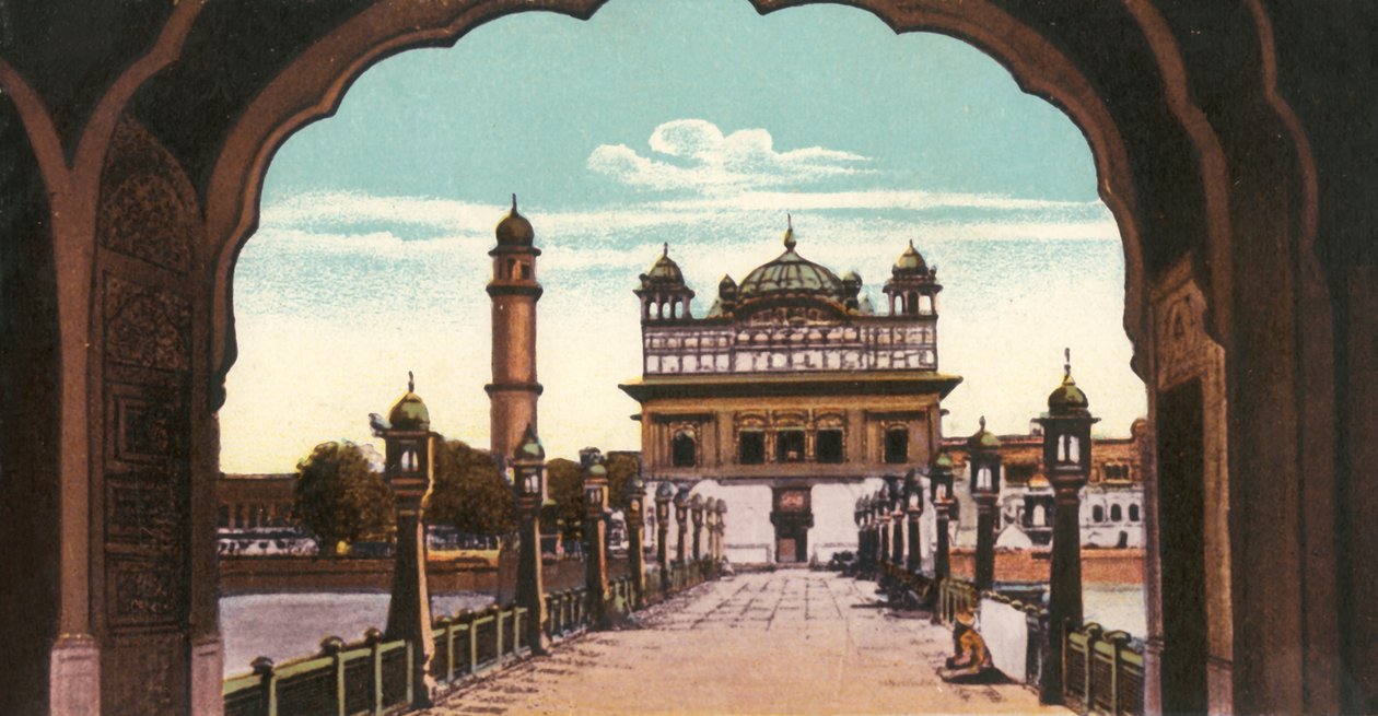 Det gylne tempel, Amritsar. av Unbekannt