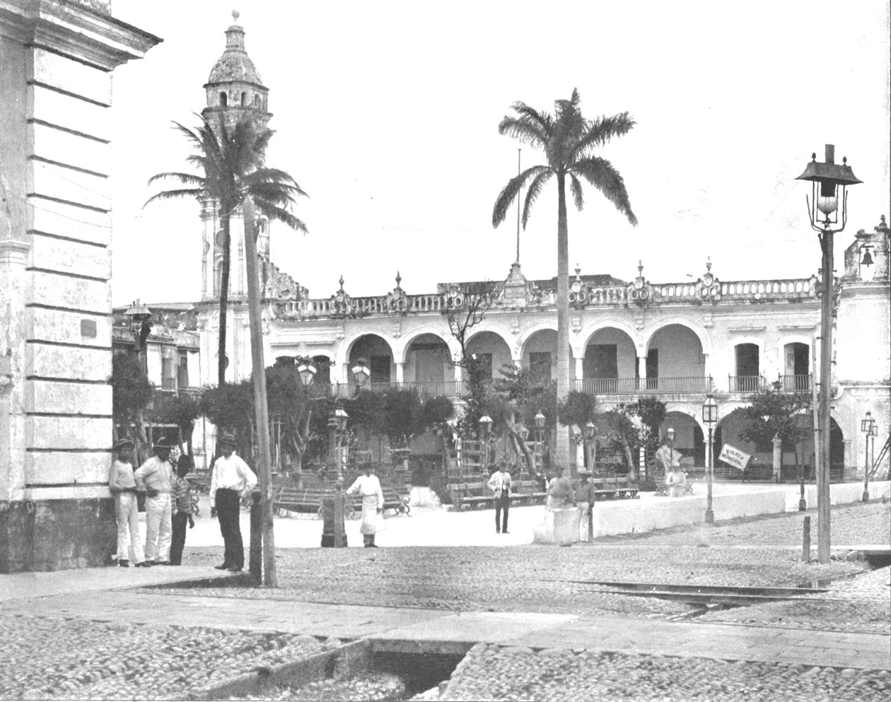 Governors Palace, Vera Cruz, Mexico, c1900. av Unbekannt