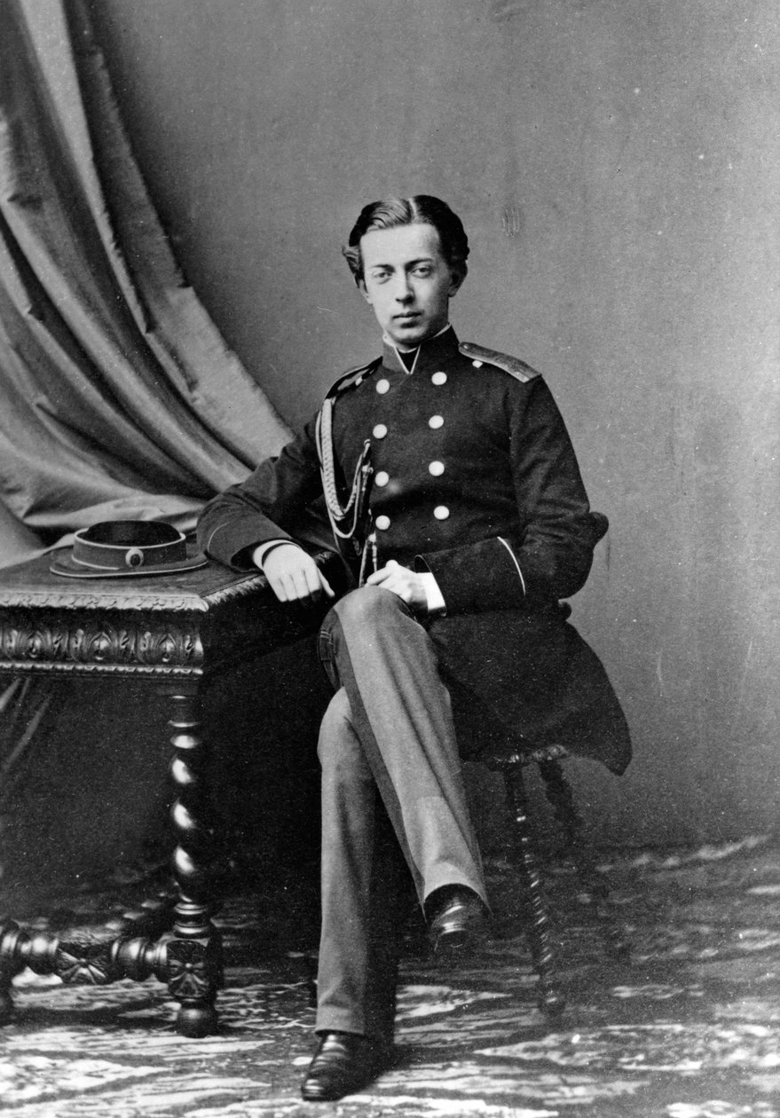 Storhertug Nicholas Alexandrovich av Russland, 1862 av Unbekannt