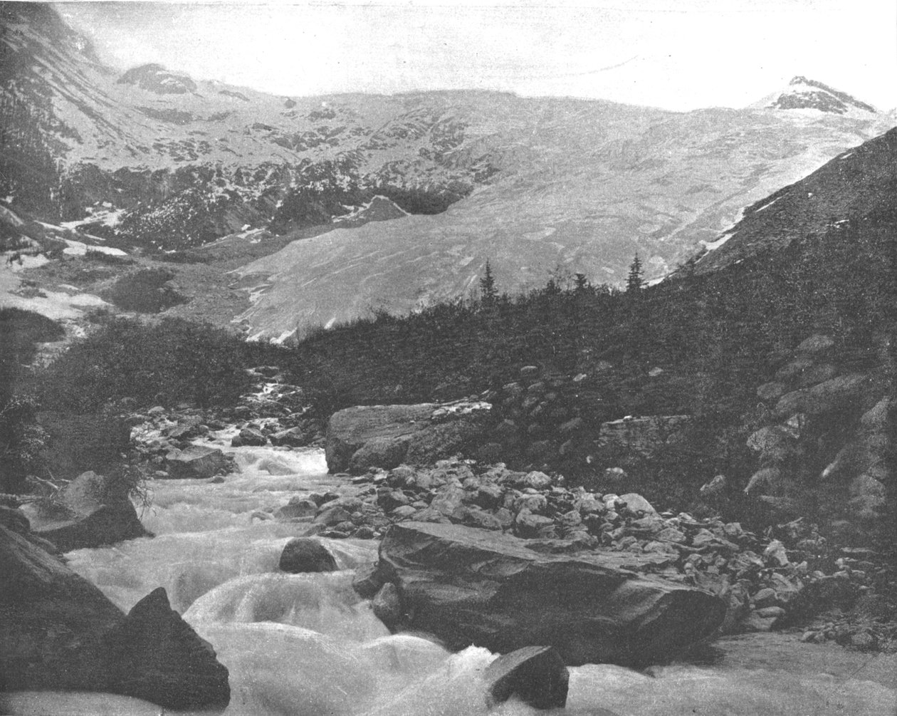 Great Glacier, Selkirk Mountains, Canada, c1900. av Unbekannt