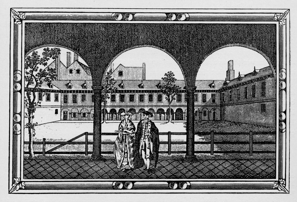 Gresham College, City of London, 1700-tallet 1911 av Unbekannt